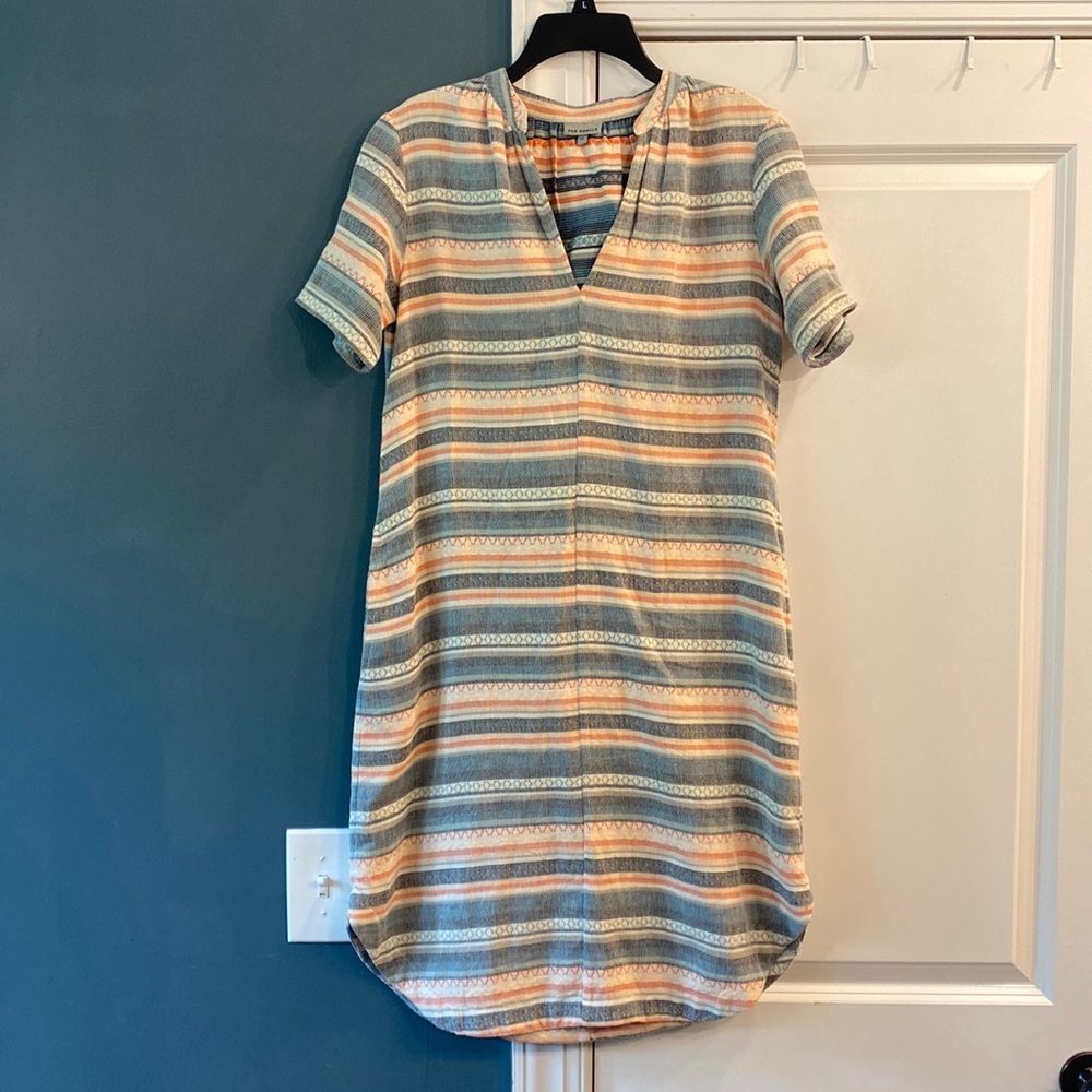 The Odells Split-Placket Dress By Anthropologie - image 2